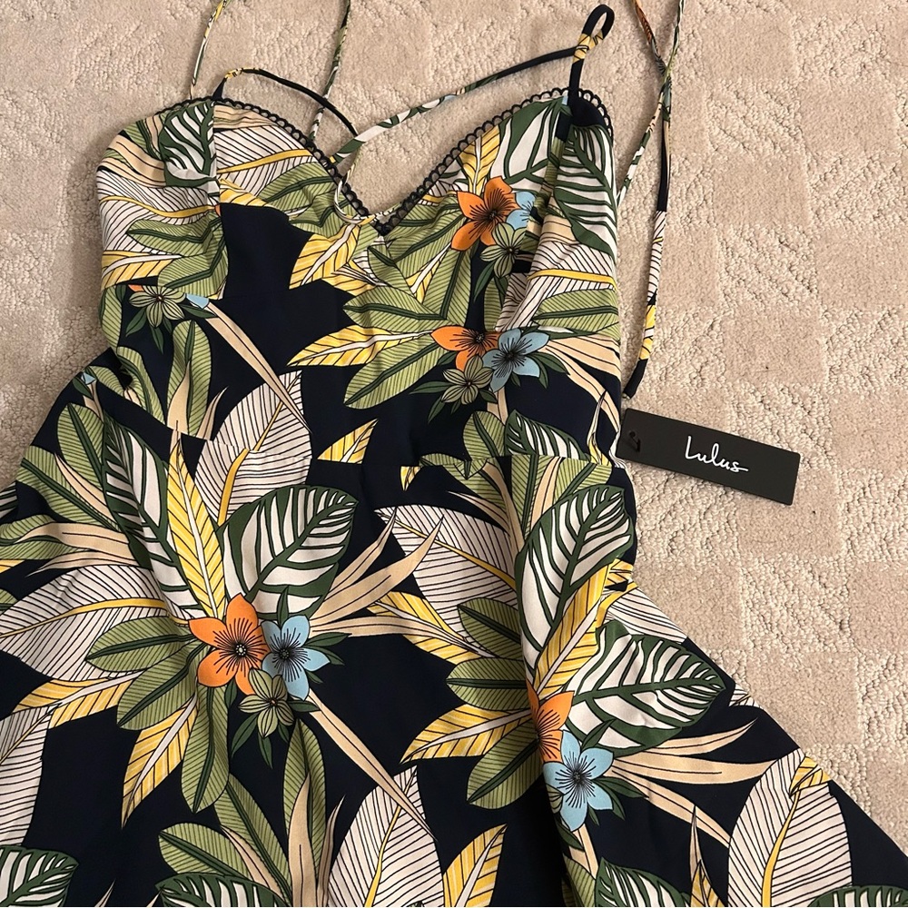 Lulu's Tropical Dress - Picture 9 of 11